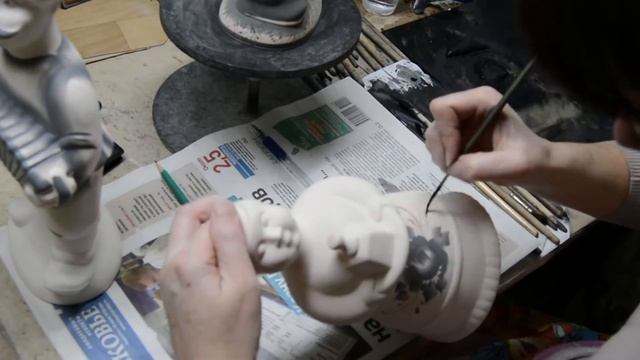 Знаменитый гжельский цветок смотреть онлайн