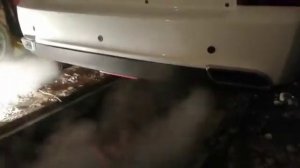 Раздвоенный выхлоп Приора седан