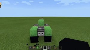 How To Make a Working Tank [Minecraft]/[MCPE]