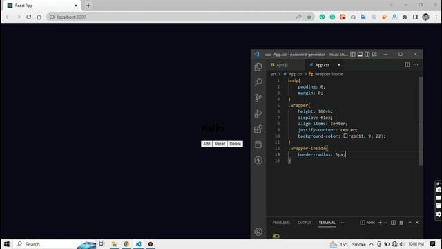 How to build a Counter app in React js | React Js hooks counter tutorial (React Js Counter App)