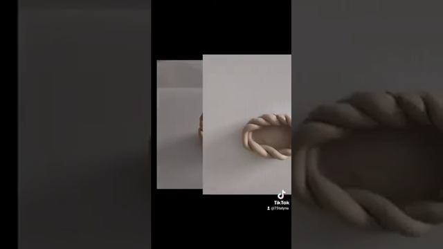 Лепим из пластилина корзину с розами. смотреть онлайн