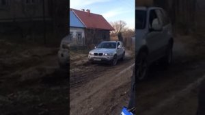 Bmw x5 e53 в грязи