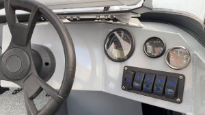 Спайдер 420 с ходовым тентом. Алюминиевая рыболовная лодка под мотор 40 лс