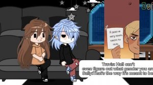 ||реакция "Sally Face" на лайк и тик-ток||Sally Face's reaction to likes and tick-toks||1/? Rus/Ang