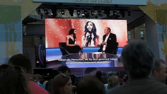 Австрия #160: Eurovision Village 2015 - открытие деревни. Кончита Вурст