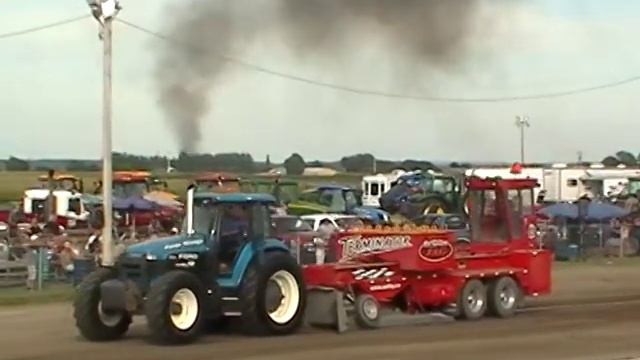 Ford Genesis 8870 pulling St-Damase 2011 part 1 смотреть онлайн