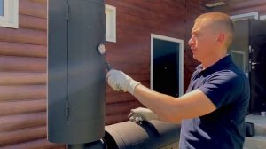 Смокер (смокер-гриль) 5 в 1  ADV от компании Topmangal. Сборка.