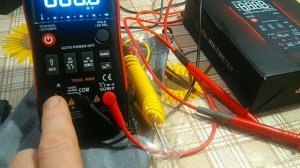 Мультиметр ZT-X, проверка напряжения и частоты инвертора с мод.синусом