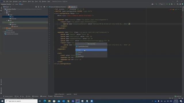 ??Log4J Logger Configuration || Add Log4J in Maven Selenium Project - Selenium WebDriver Session 3?