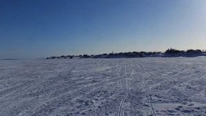 Рыбалка на р. Варзуга, с. Кузомень. Март 2017