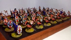 Карфагенская пехота в "покрасе". Zvezda. Моделизм, миниатюра, солдатики 1:72.