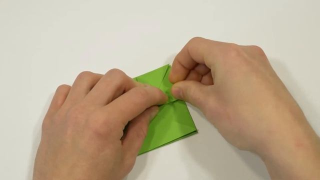 Как сделать лягушку из бумаги оригами смотреть онлайн