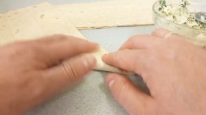 Лаваш с сыром и зелёнью в духовке/Lavash with cheese and herbs in the oven