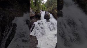 Республика Алтай. Водопады Верхний Карасу и Большой Уларский водопад. Катунь. Перевал Чике-Таман.