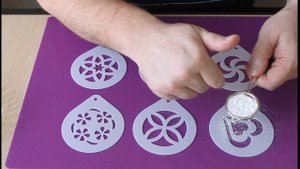 Трафареты для капучино.