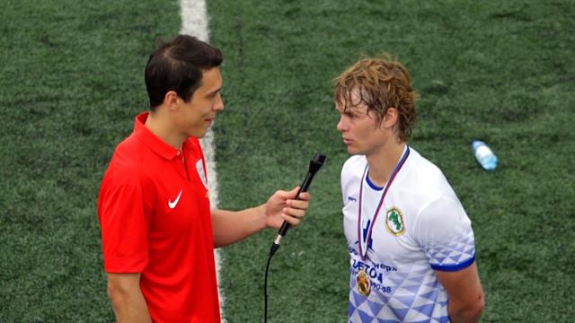 Послематчевое интервью Михаила ПИМЕНОВА смотреть онлайн