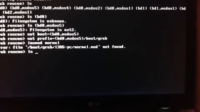Easy Fixed Error: Unknown Filesystem Grub Rescue Mode смотреть онлайн