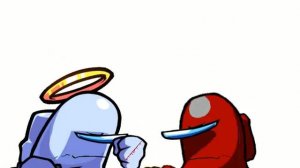 святой амогус против демонического амогуса