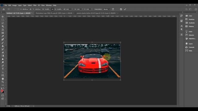 How To Editing In Photoshop Change Car Color Add Shining And Brightness смотреть онлайн