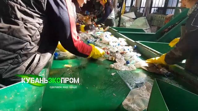 КУБАНЬЭКОПРОМ линия переработки ПЭТ часть 1 смотреть онлайн