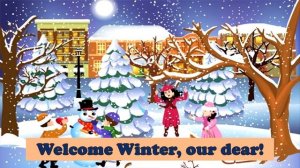 Стишок про зиму на английском языке// #УчуАнглийский