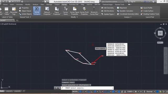 How can Traverse and Traverse adjustment in Autocad Civil 3D?in urduin hindi