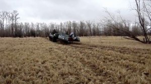 Гусеничный снегоболотоход Viking (Kohler 750), амфибия.