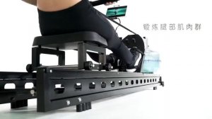 Гребной тренажёр для тренажёрных залов. Эффект сопротивления воды