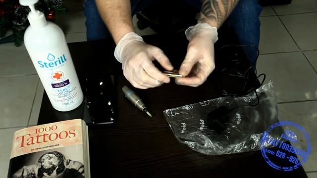 Giant Sun G 8650. Машинка для татуажа Giant Sun. Обзор машинки Giant Sun. смотреть онлайн