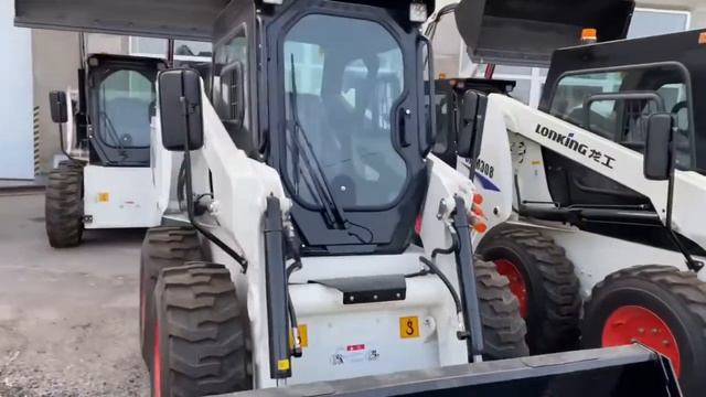 Мини-погрузчик Лонкинг Lonking cdm308 с противовесами смотреть онлайн