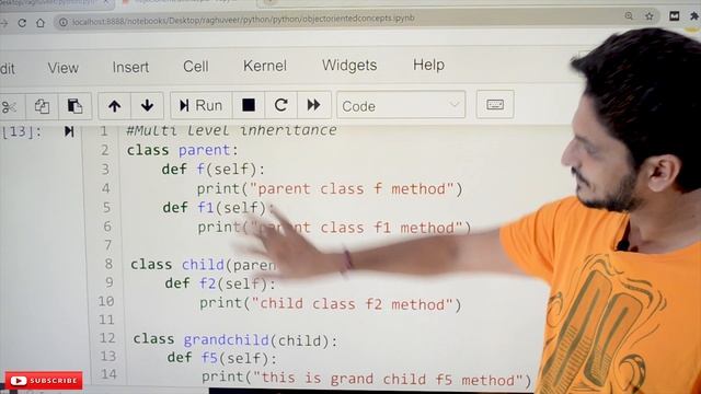 Inheritance Multi-Level and Multiple in Python || Lesson 40 || Python || Learning Monkey ||