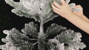 Сборка искусственной елки Гринвикс типа "зонтик"