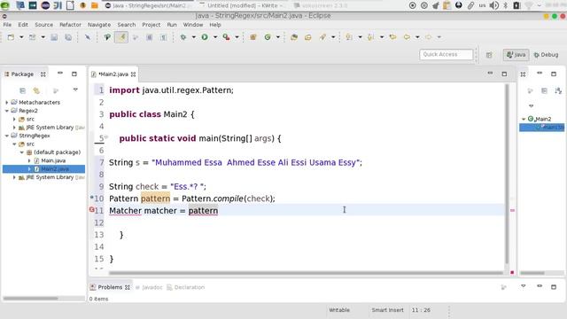 56 Java advanced RegEX replace Matcher تعابير النمطية смотреть онлайн