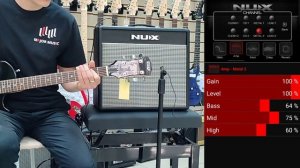 Гитарный комбоусилитель NUX Cherub Mighty-40BT | обзор от MAJOR MUSIC