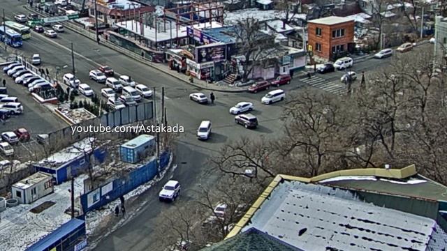 Astakada Владивосток ДТП 25 декабря 2018 Океанский проспект Дальпресс ул. Хабаровская смотреть онлайн