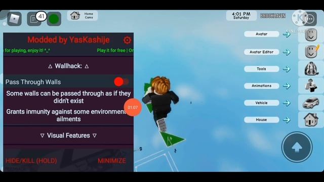 Roblox v2.486.426194 MOD Unlimited Robux Mod Menu etc смотреть онлайн