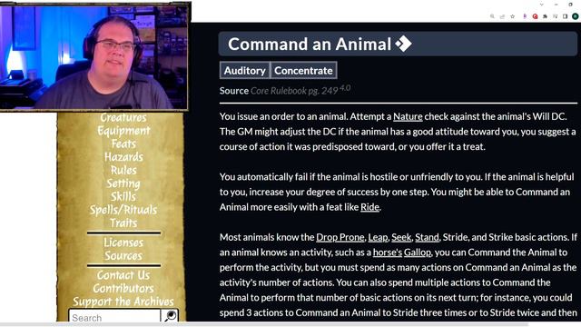 Pathfinder 2e Archetype Review: ANIMAL TRAINER