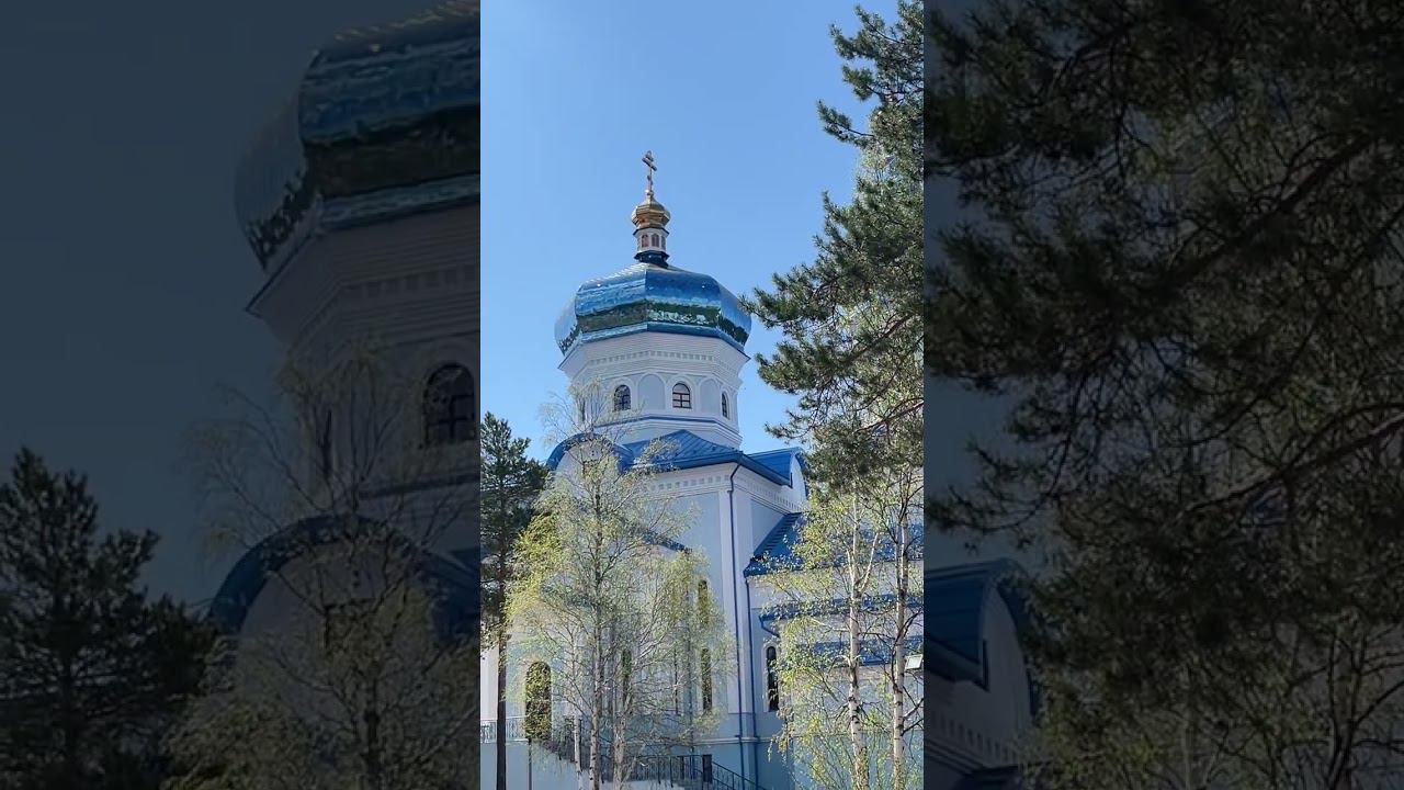 Колокольный звон. Г. Сургут. ЖЕНСКИЙ МОНАСТЫРЬ  ИКОНЫ БОЖИЕЙ МАТЕРИ «УМИЛЕНИЕ»