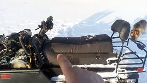 гидравлический тормоз на снегоход