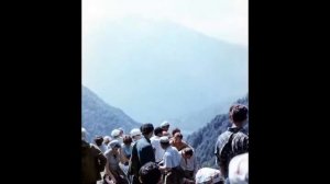 Отдых в СССР. Красная Поляна 1971 год. Военная турбаза