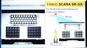 SCARA роботы FANUC на упаковке батареек.mp4