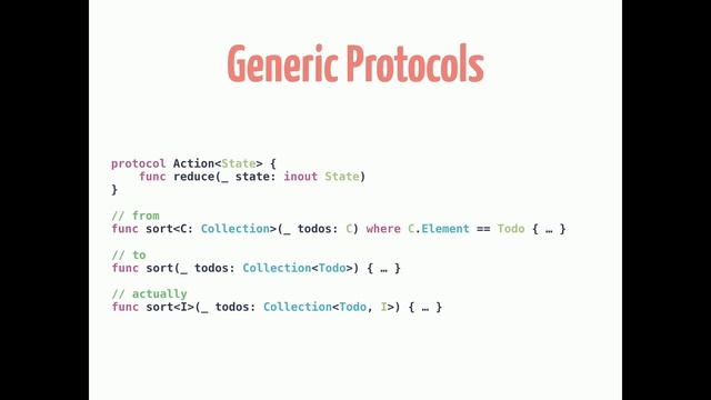 David Hart - Swift Generics - The 5 Stages of PATs смотреть онлайн