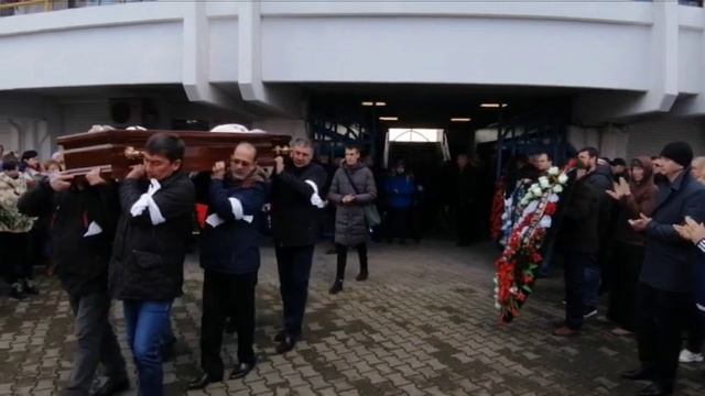 прощание с Л. Майоровым, г.Новороссийск, 04.02.2020г. смотреть онлайн