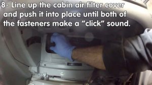 How to Replace the Cabin Air Filter: Kia Optima/Magentis 2008, 2009, 2010