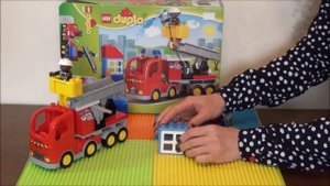 Пожарная машина Лего дупло 10592 Lego duplo fire truck