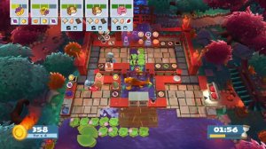 Overcooked 2 DLC Seasonal Update - Moon Harvest Festival - Level 1-4 4 Star 2 Player Co-op