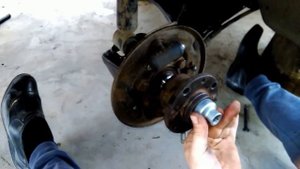 Моменты сборки, замена задней балки  ваз 2110 .