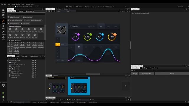 Qt Design Studio QuickTip: States – смотреть онлайн видео от Python ...