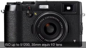 Fujifilm X100T Compact Electronic Rangefinder Camera