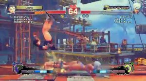 Ultra Street Fighter IV battle  Sakura vs Elena Me Online Ranked